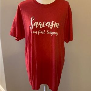 Gildan “Sarcasm” T-Shirt Large